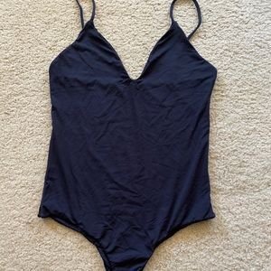 Black MAI UNDERWEAR DELUXE BODYSUIT size small